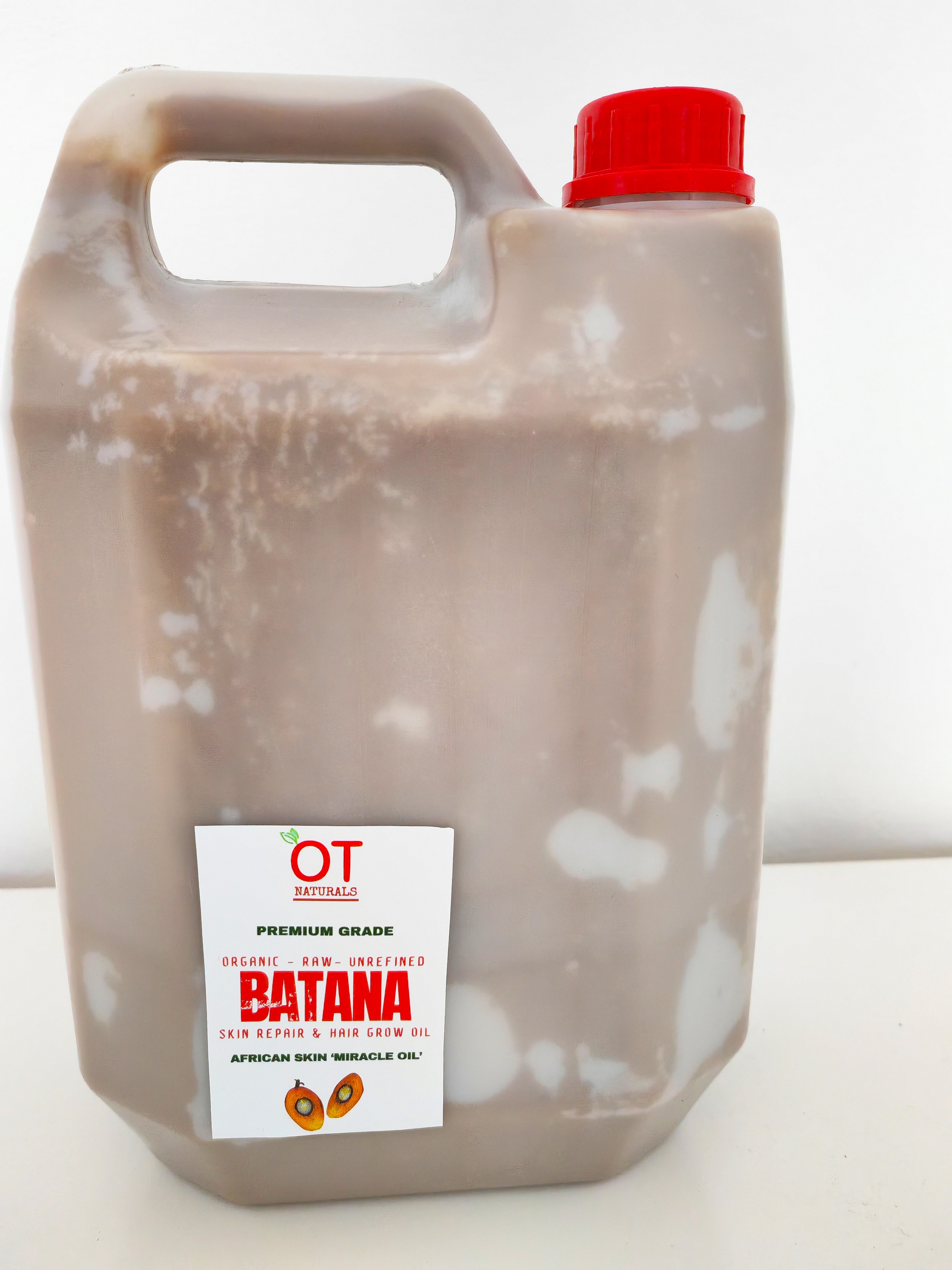 5 Litres (5000ml) - Pure Batana Oil for Skin Repair – Deep Moisture & Healing