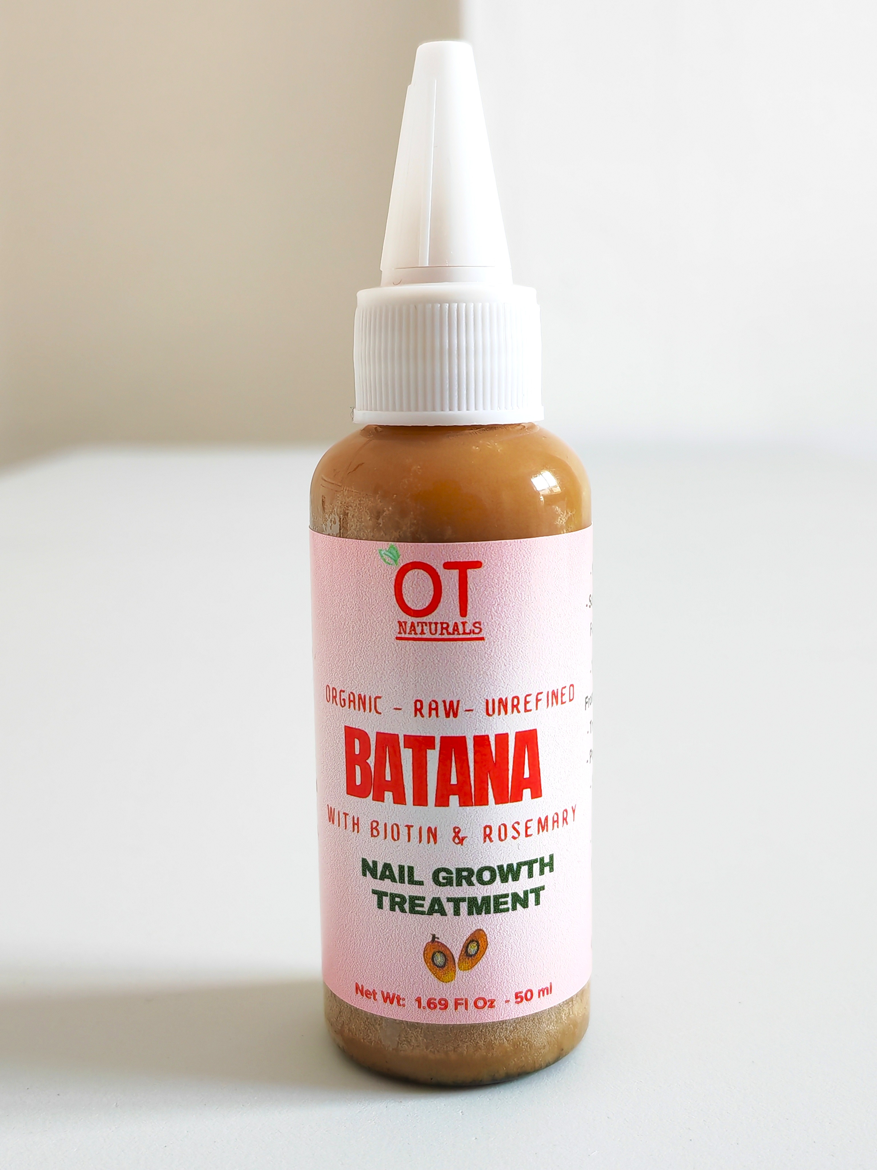 50ml – Nail Growth Treatment – Batana Oil with Biotin & Rosemary