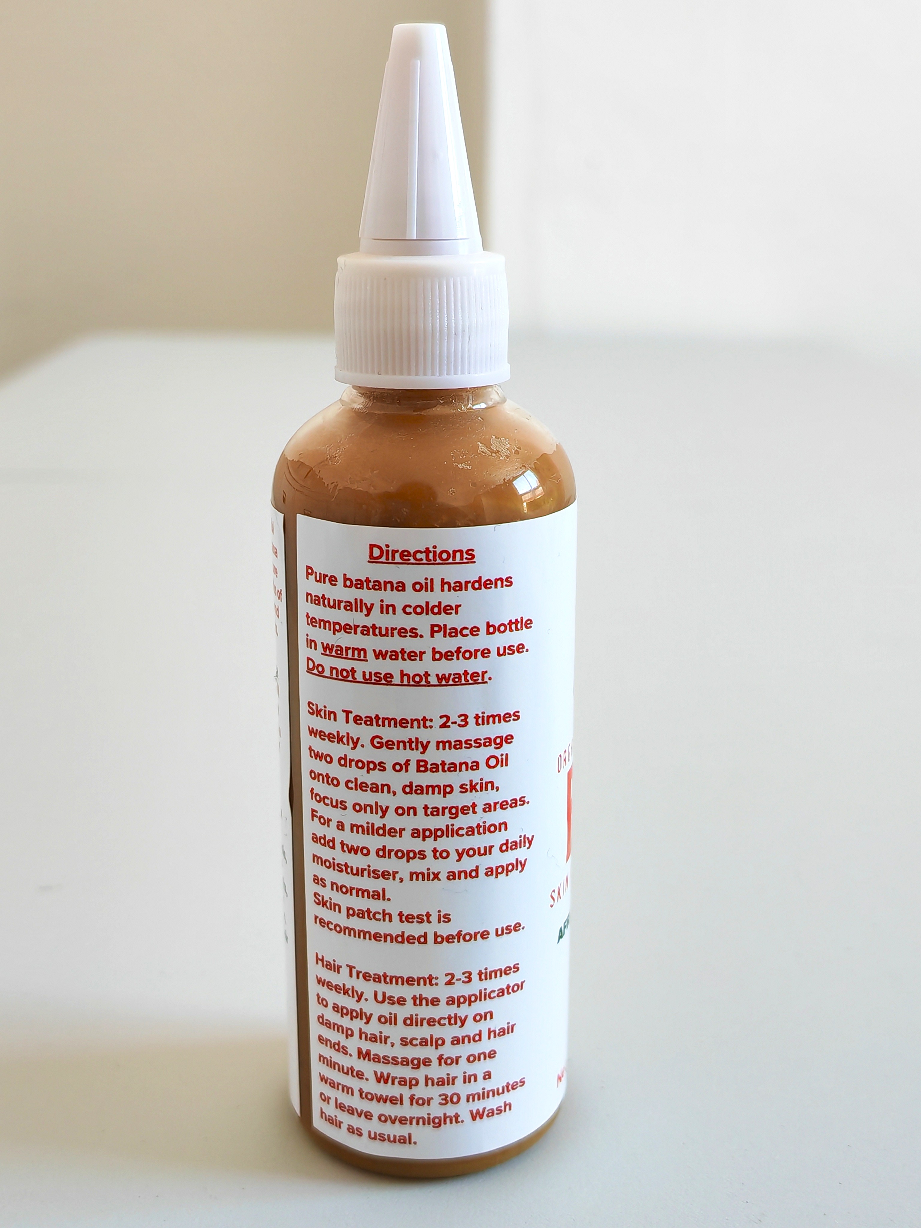 100ml - Pure Batana Oil for Skin Repair – Deep Moisture & Healing