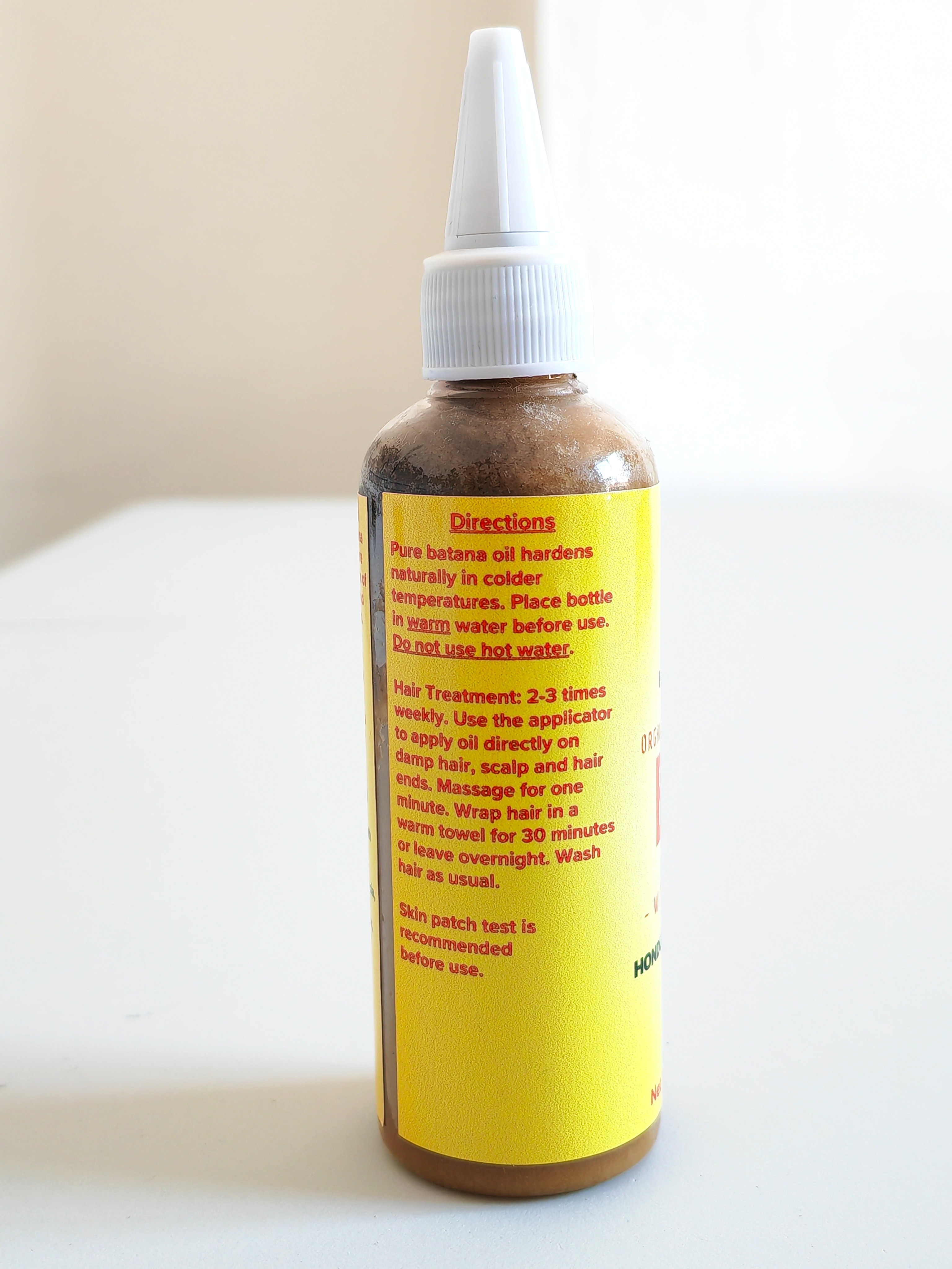 100ml - Raw Batana Oil with Biotin & Rosemary - for Faster Hair Growth