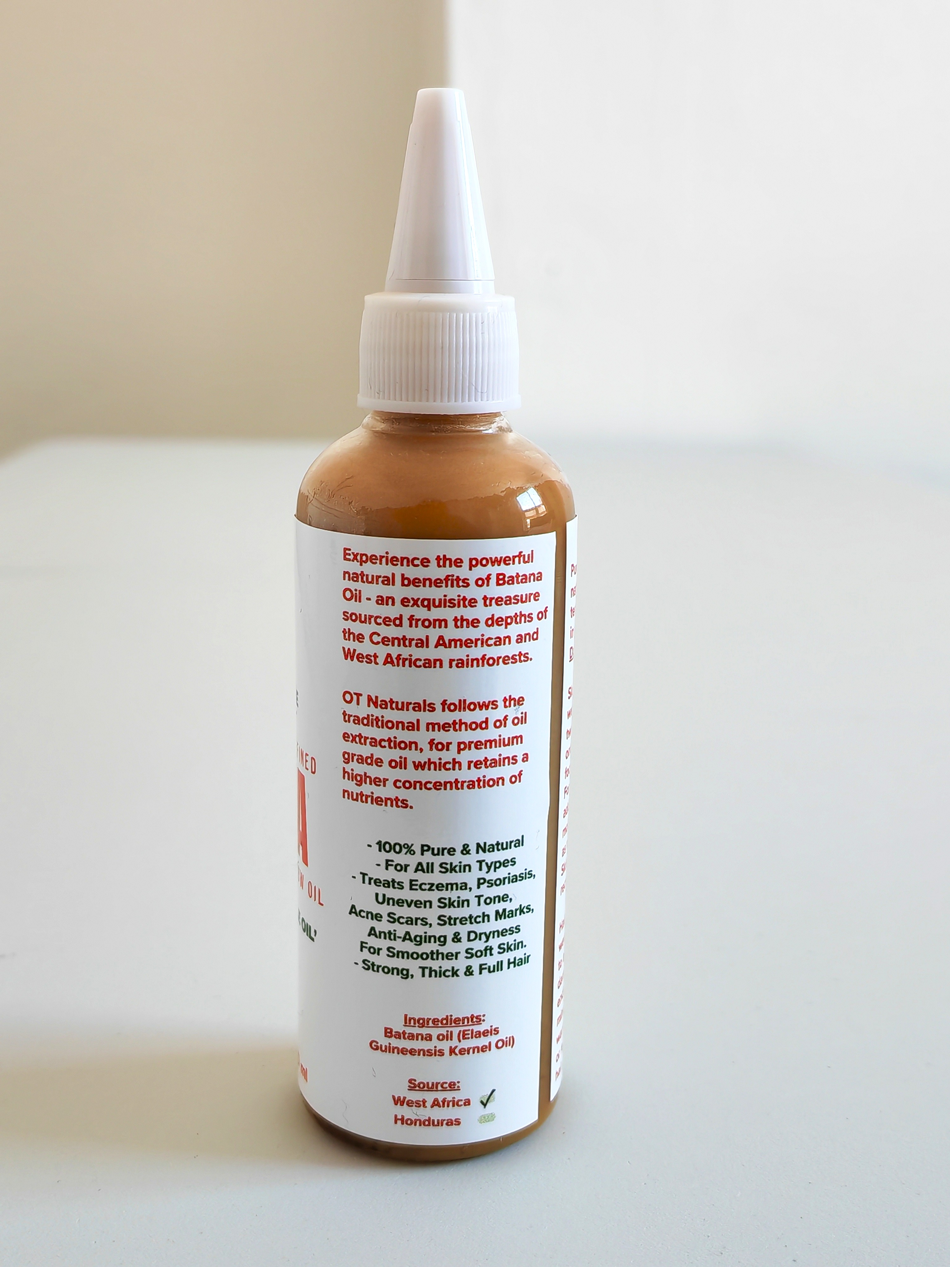 100ml - Pure Batana Oil for Skin Repair – Deep Moisture & Healing