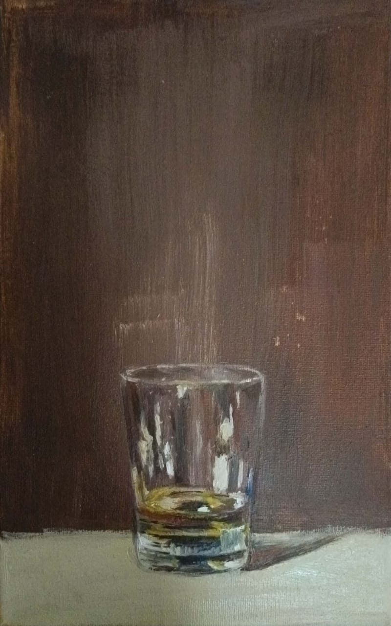 [Whisky, please] Oil on Canvas