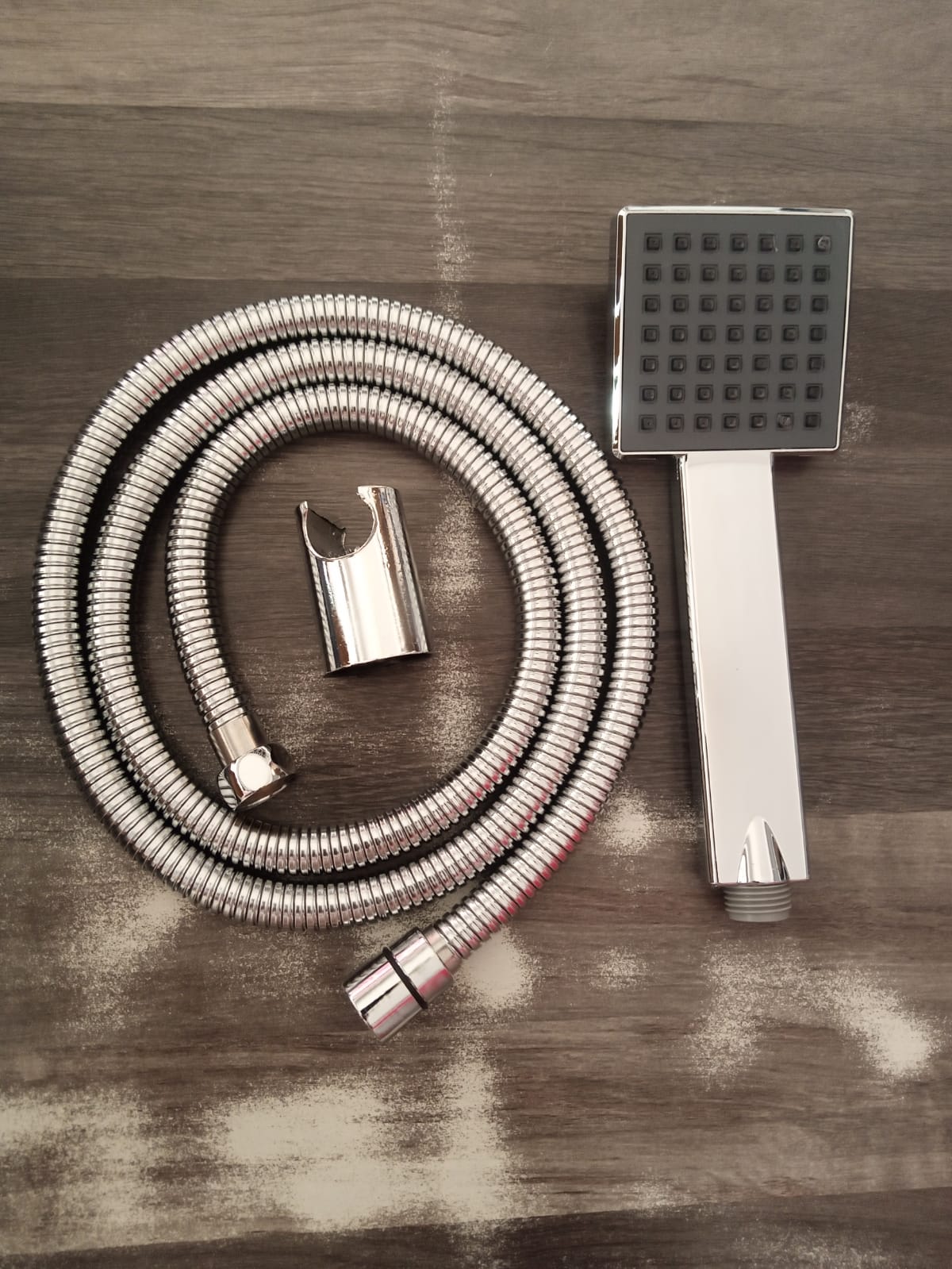 Square Hand Shower Set (3-in-1 Kit)