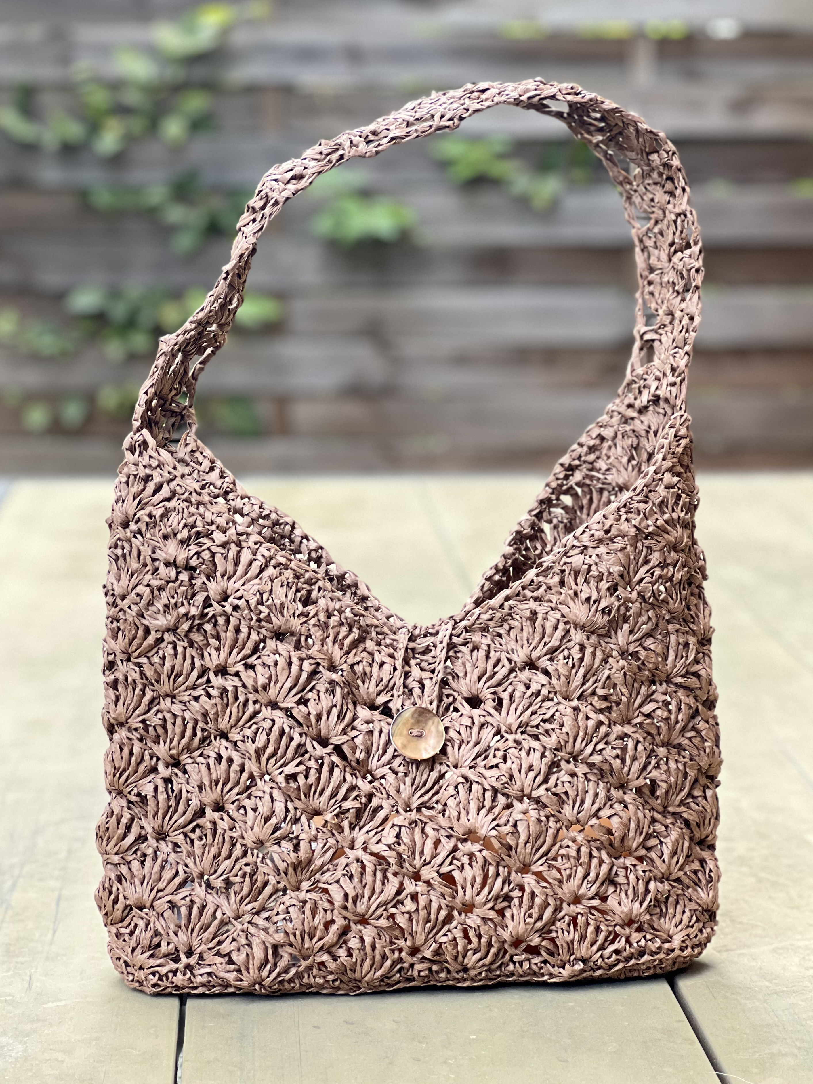 Handwoven Straw Tote Bag
