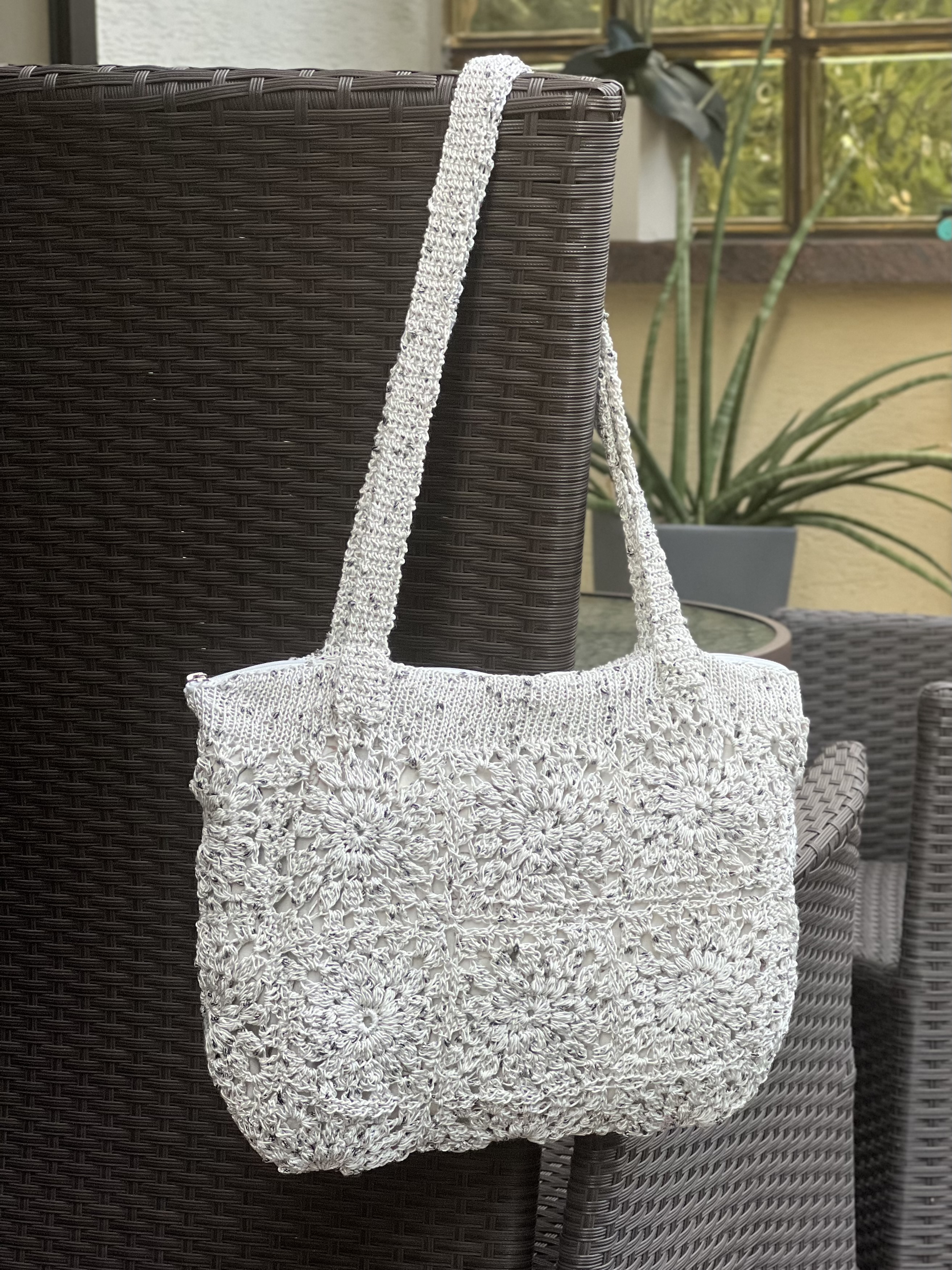 Handmade Crochet Tote Bag