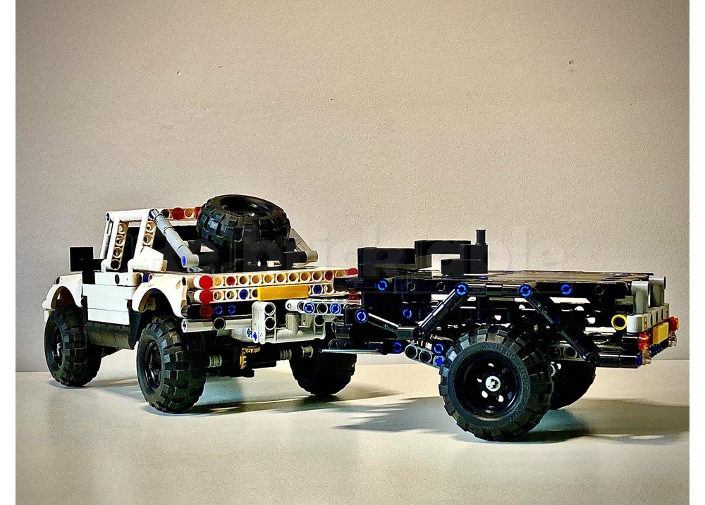 RC FORD RANGER PRERUNNER + TRAILER