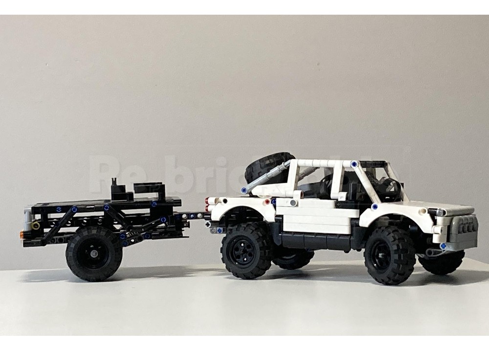 RC FORD RANGER PRERUNNER + TRAILER
