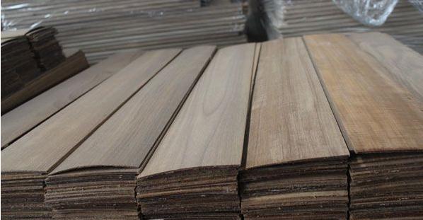 Hickory veneer flooring layer Sheets