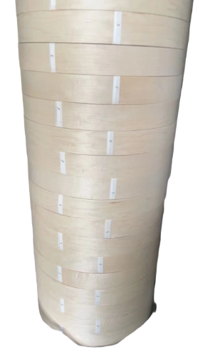 birch wood veneer edge banding tape Rolls