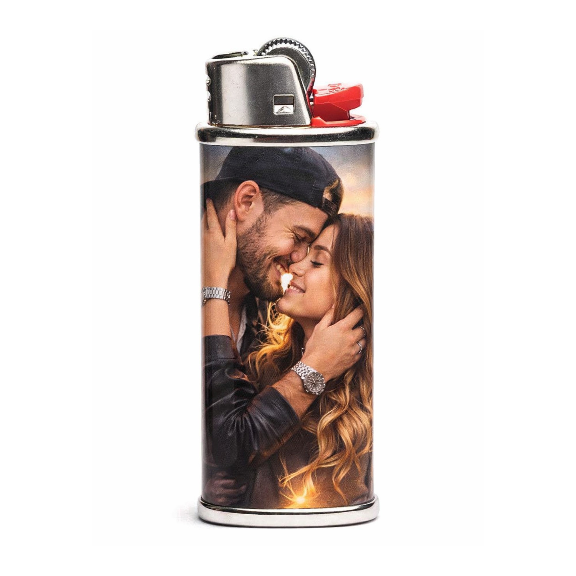 Custom Photo Metal Lighter Case | Personalized Lighter Cover