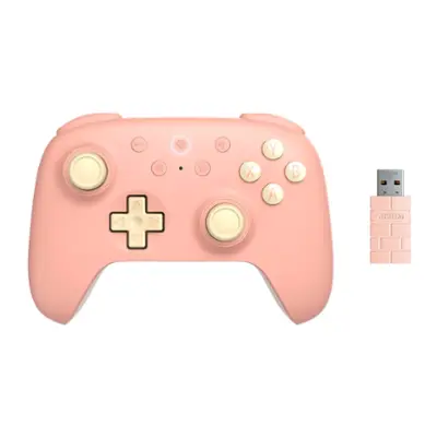 Wireless Pink Game Controller
