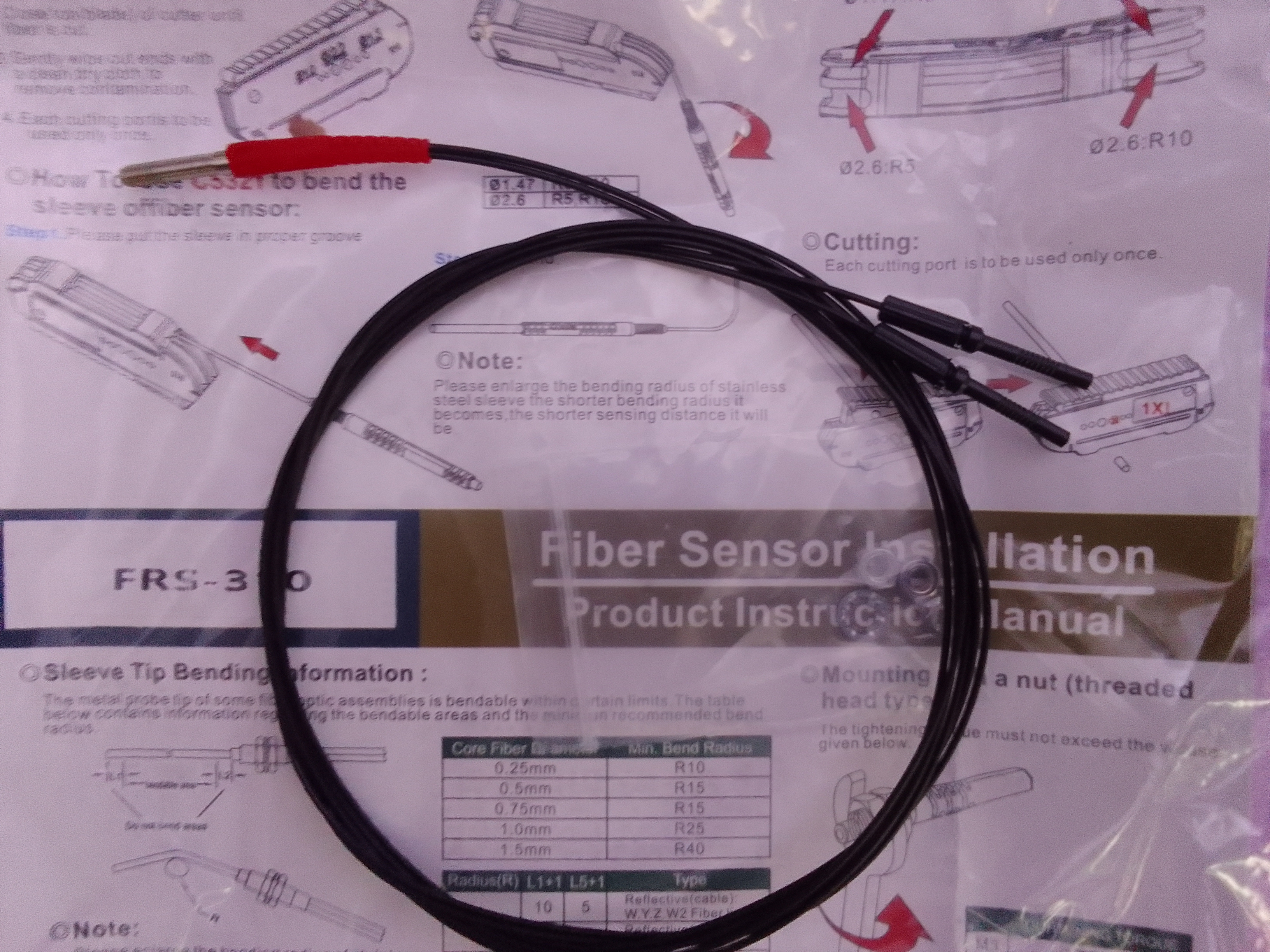 E3X-NA11 Optik Fiber Fotoelektrik Sensör