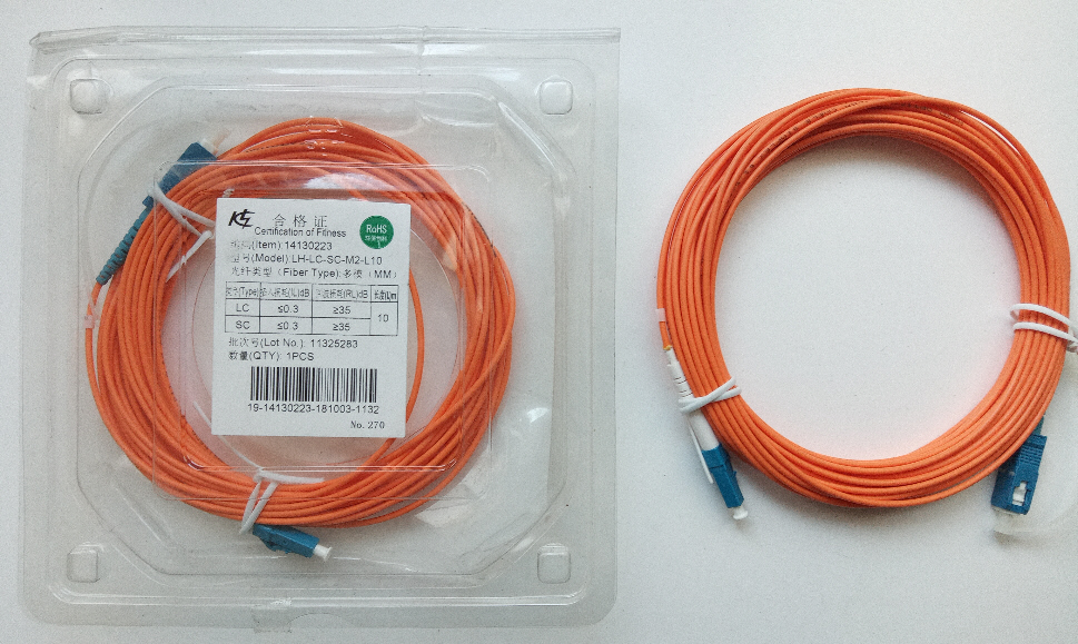 LH-LC-SC-M2-L10 Fiber Optik Kablo 