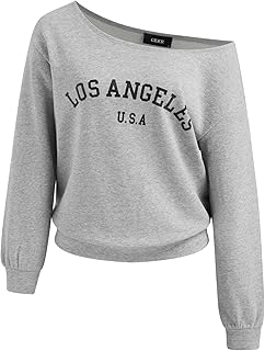 Los Angeles USA Gray Sweatshirt