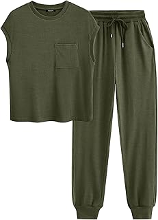 Women’s Olive Green Lounge Set