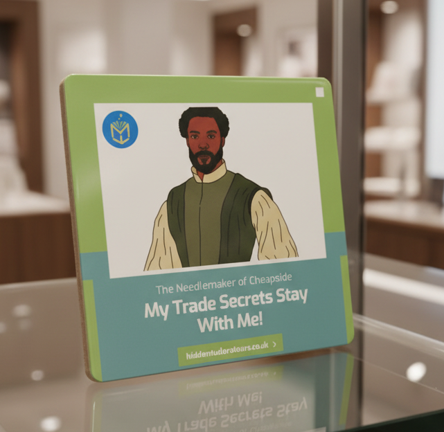 The Needlemaker of Cheapside Coaster