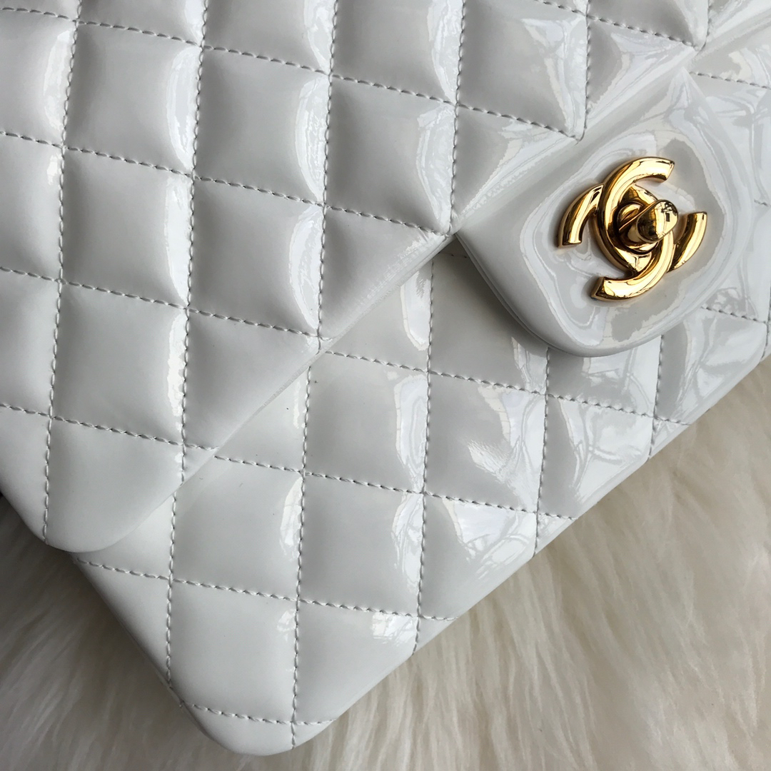 CC Bags Best Classic Flap Bag Patent 25cm