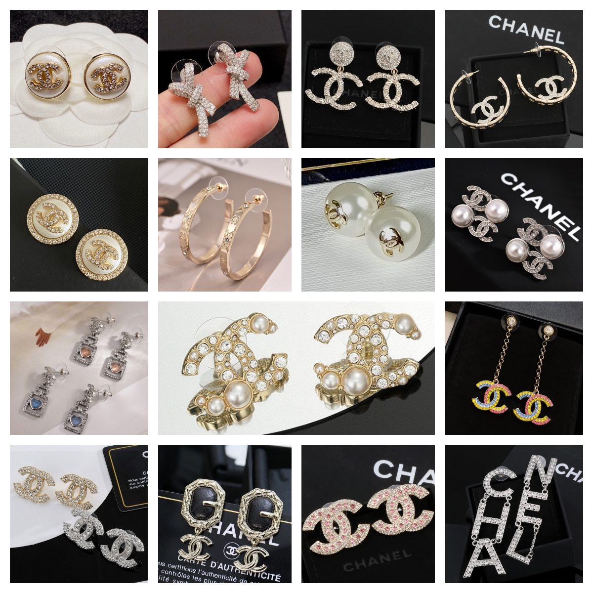 CC Earrings Good Quality