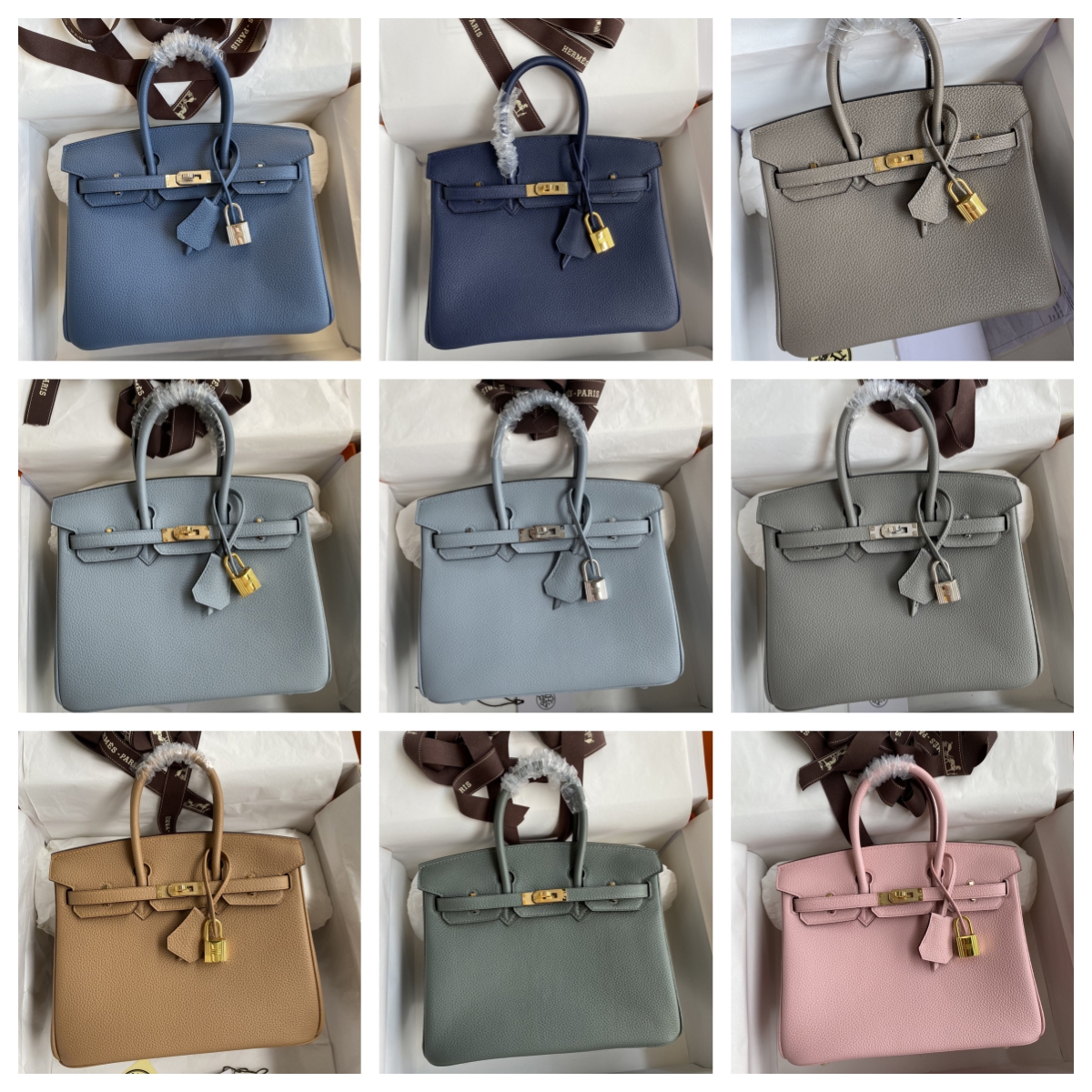 oBIRKINo Bags 25cm Togo Leather Best