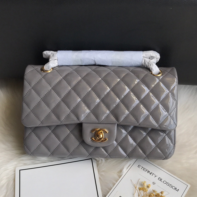 CC Bags Best Classic Flap Bag Patent 25cm