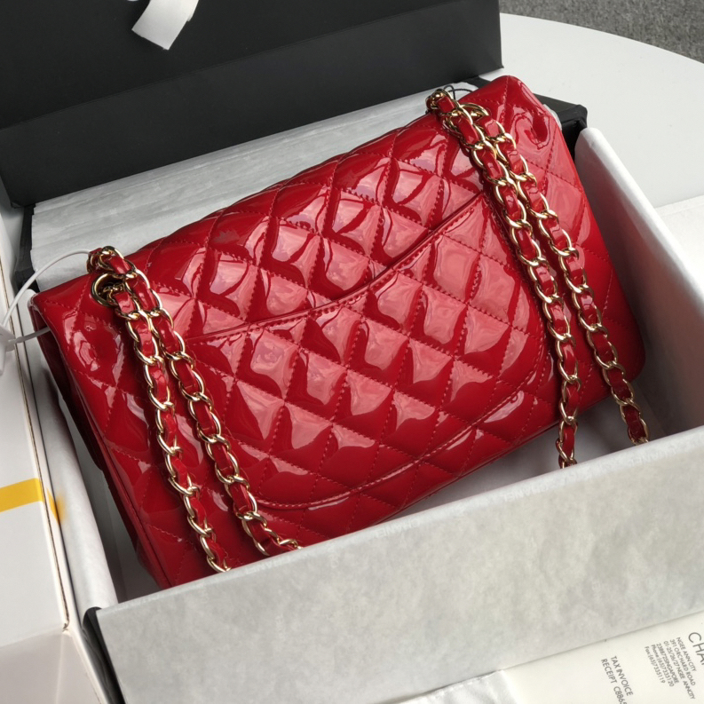 CC Bags Best Classic Flap Bag Patent 25cm