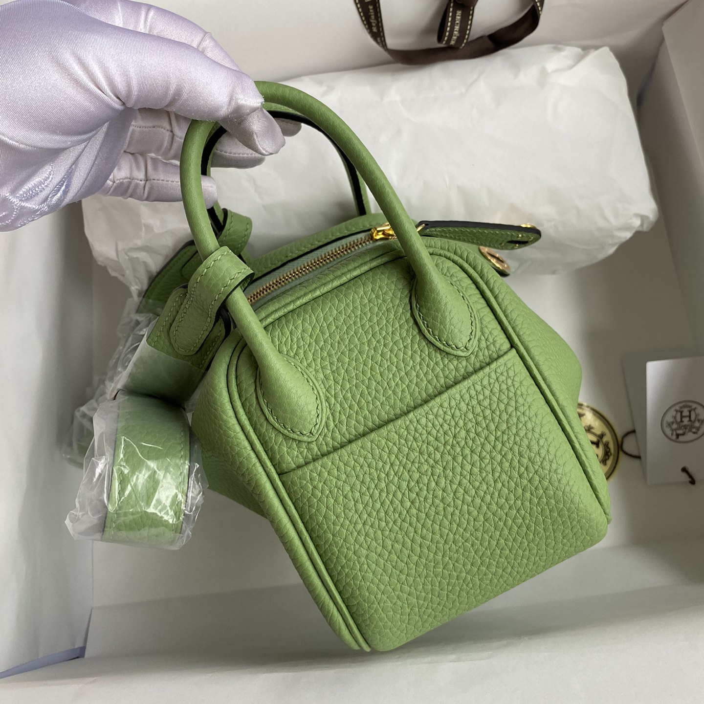 oLINDYo Bags mini 19cm Leather Best