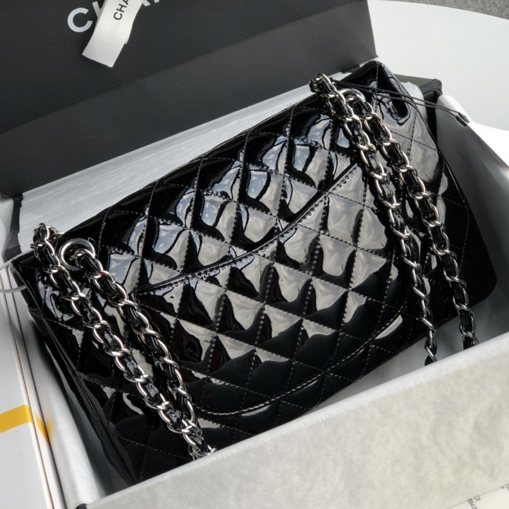 CC Bags Best Classic Flap Bag Patent 25cm