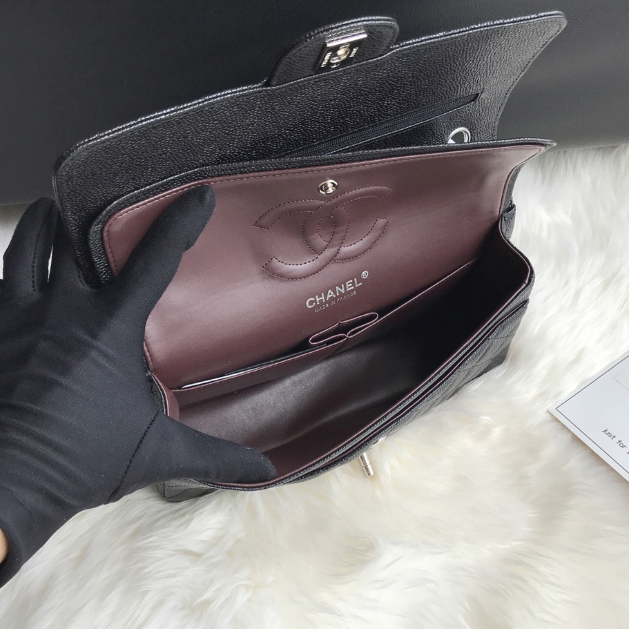 CC Bags Best Classic Flap Bag Caviar 25cm