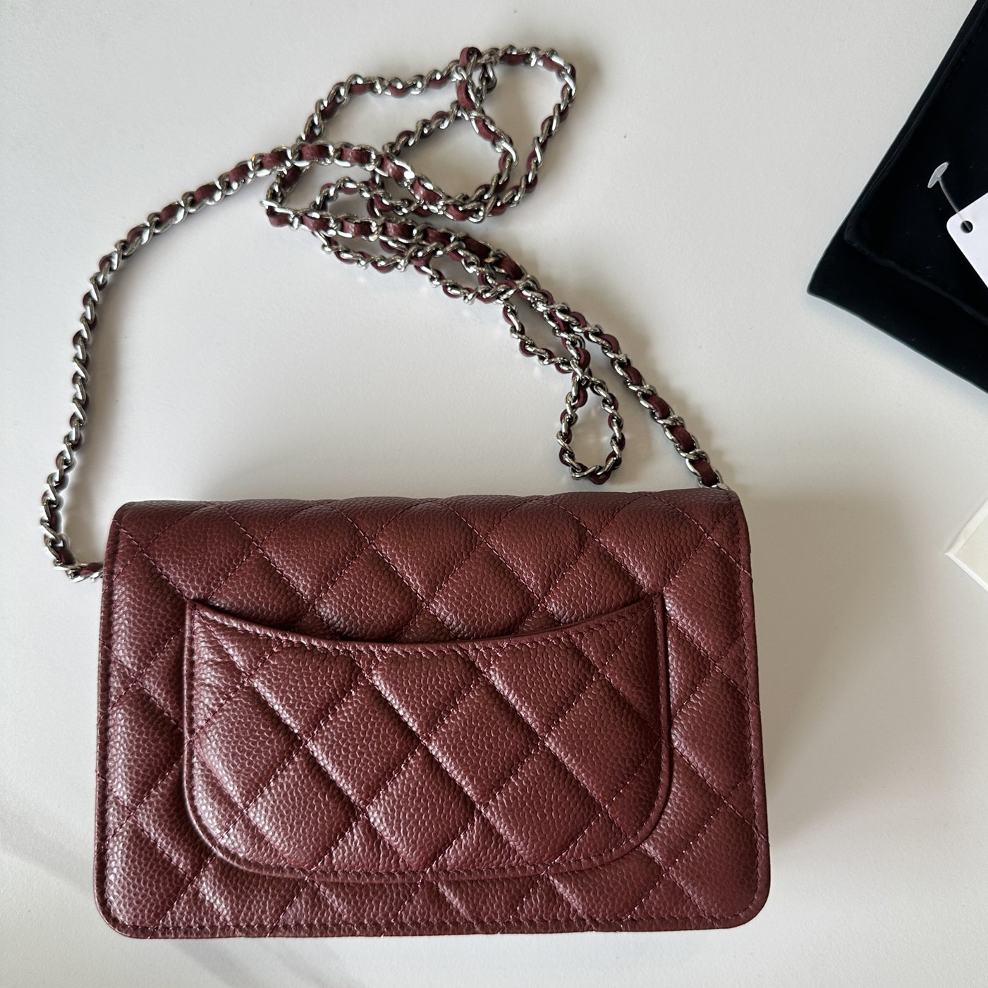CC Bags Best Caviar Wallet on Chain 19cm