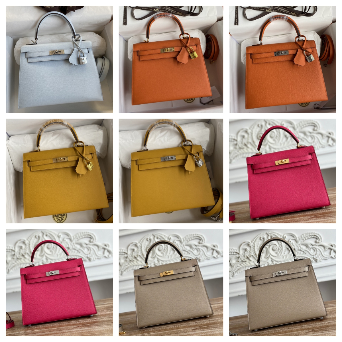 oKELLYo Bags 25cm Epsom Leather Best