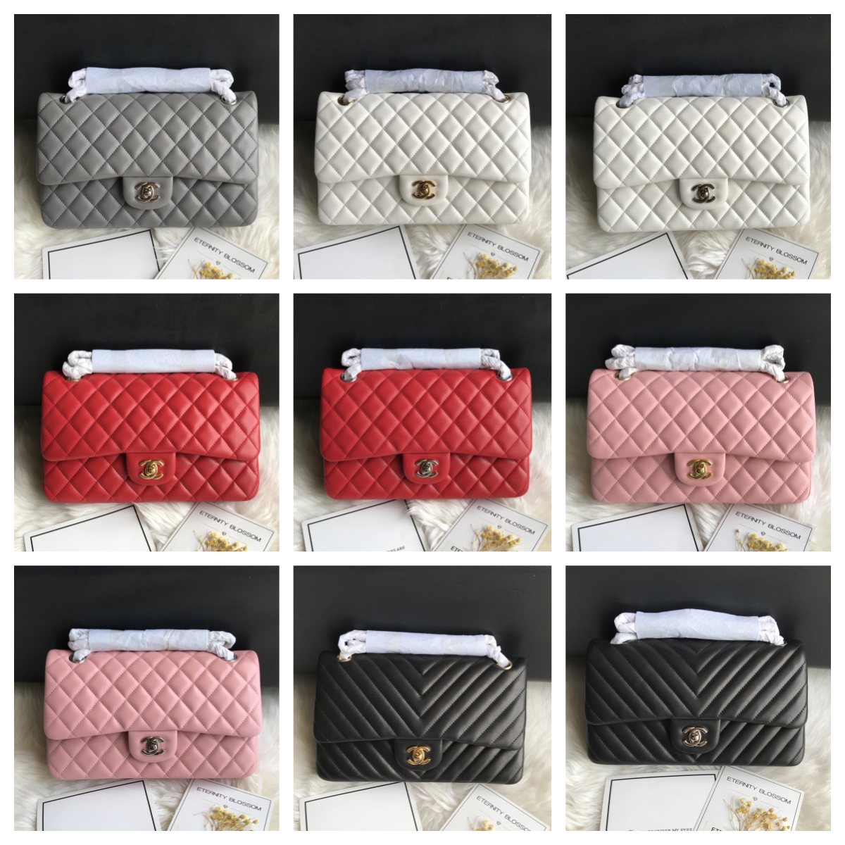 CC Bags Best Classic Flap Bag Lambskin 25cm