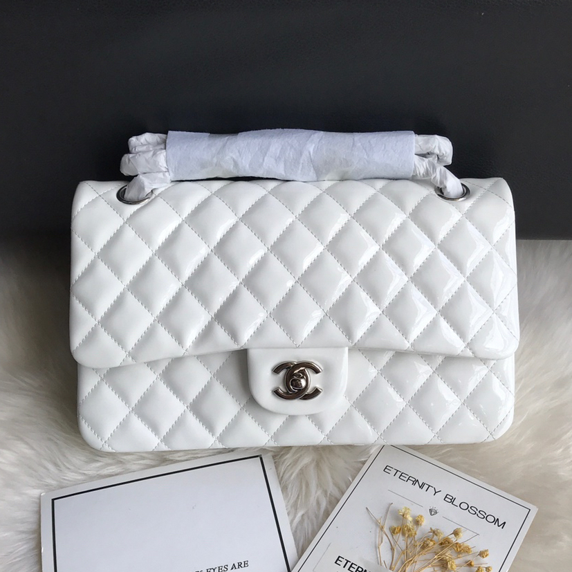 CC Bags Best Classic Flap Bag Patent 25cm