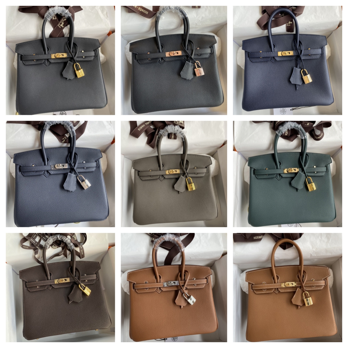oBIRKINo Bags 25cm Togo Leather Best