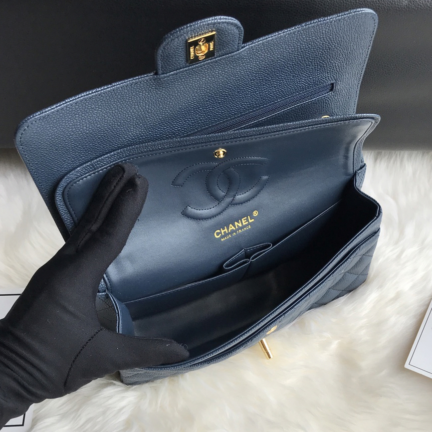 CC Bags Best Classic Flap Bag Caviar 25cm