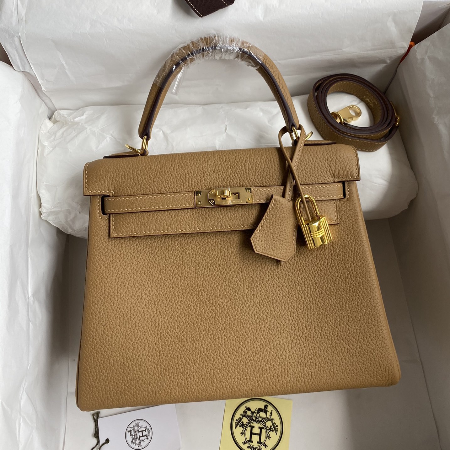 oKELLYo Bags 25cm Togo Leather Best