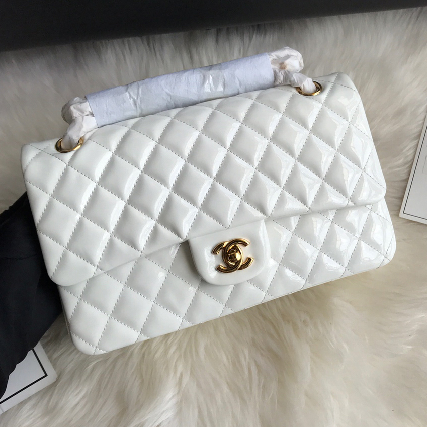 CC Bags Best Classic Flap Bag Patent 25cm