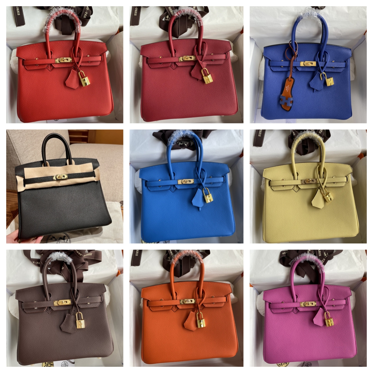 oBIRKINo Bags 25cm Togo Leather Best