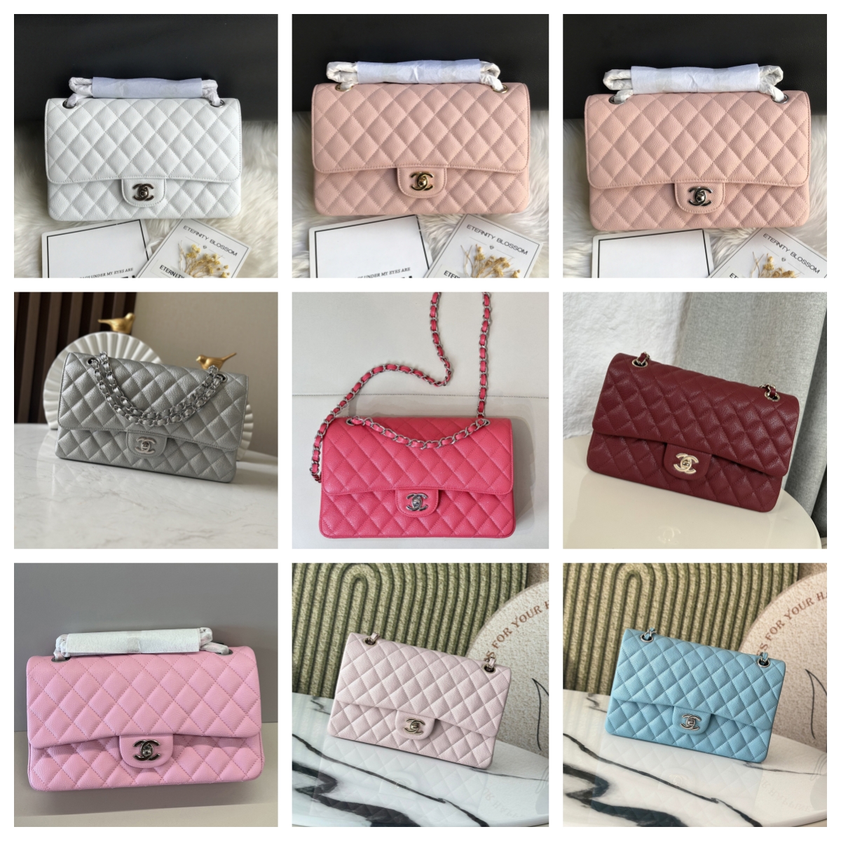 CC Bags Best Classic Flap Bag Caviar 25cm