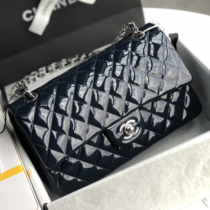 CC Bags Best Classic Flap Bag Patent 25cm