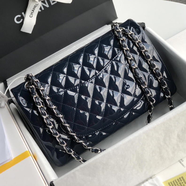CC Bags Best Classic Flap Bag Patent 25cm
