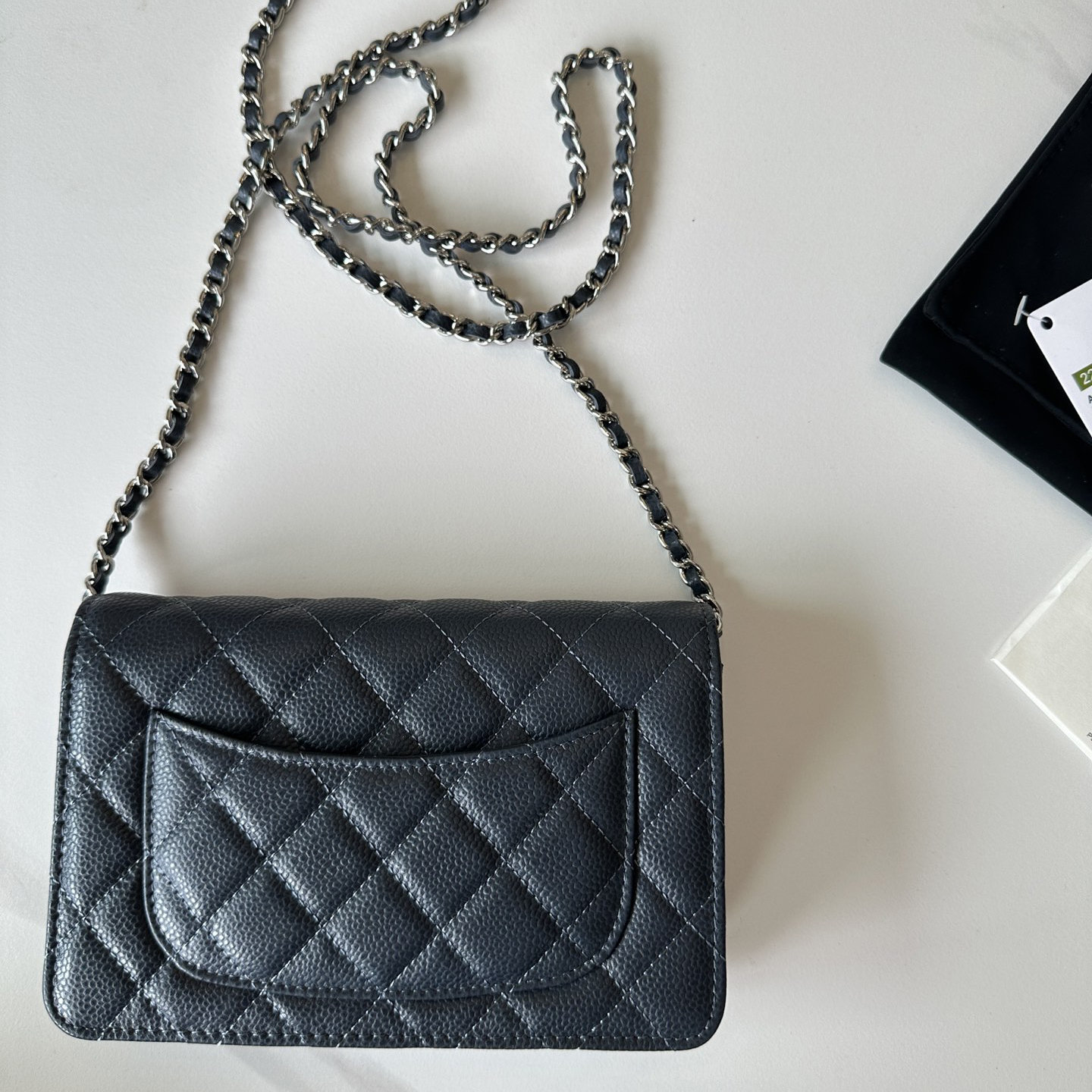 CC Bags Best Caviar Wallet on Chain 19cm