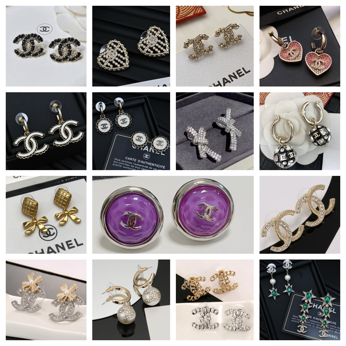 CC Earrings Good Quality