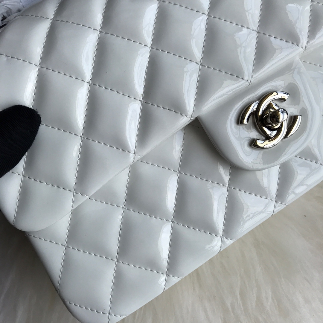CC Bags Best Classic Flap Bag Patent 25cm