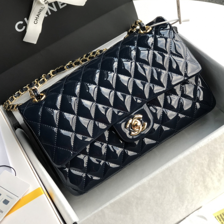 CC Bags Best Classic Flap Bag Patent 25cm