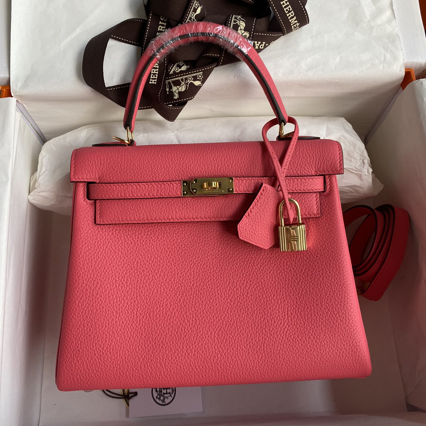 oKELLYo Bags 25cm Togo Leather Best