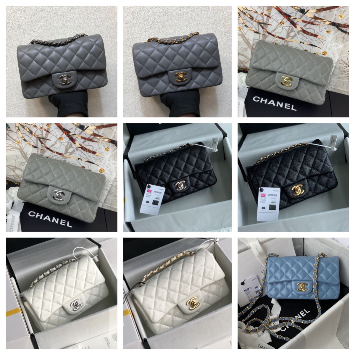 CC Bags Classic Quilted Shoulder Best 20cm