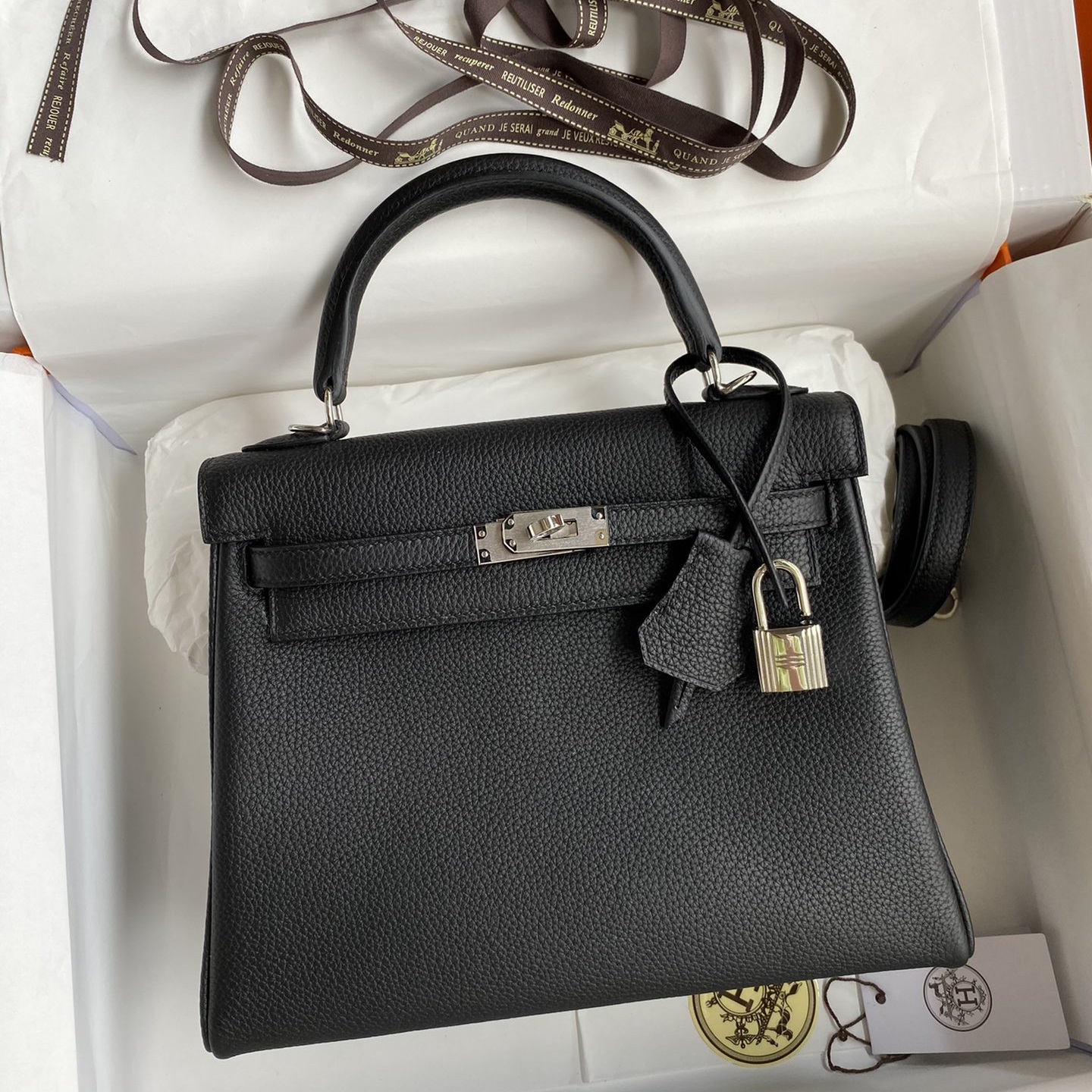 oKELLYo Bags 25cm Togo Leather Best