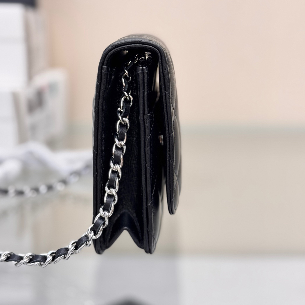 CC Bags Best Lambskin Wallet on Chain 19cm