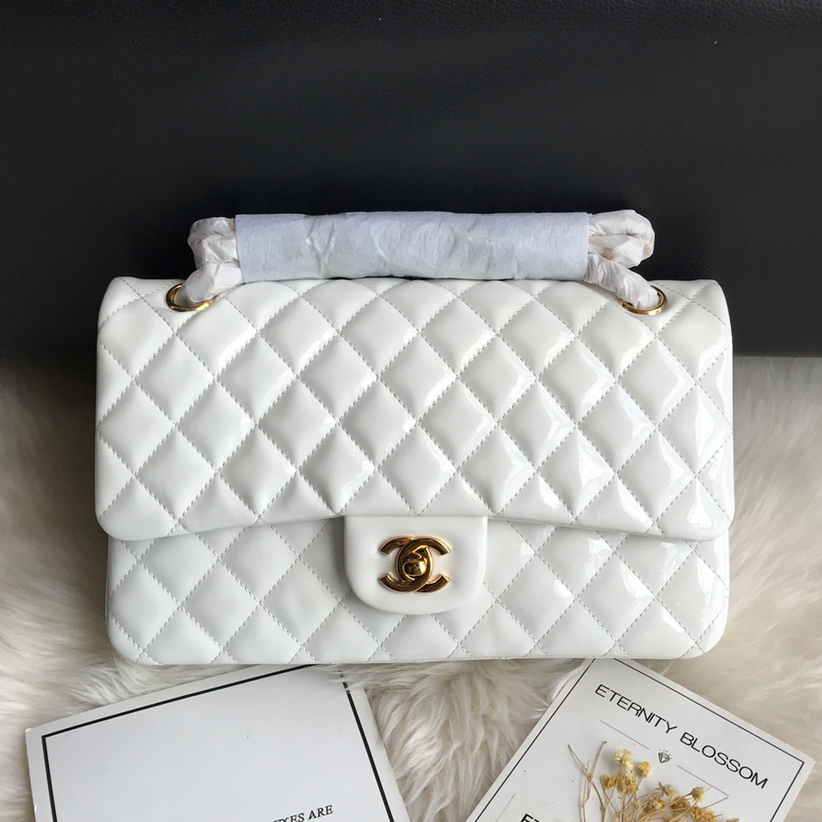 CC Bags Best Classic Flap Bag Patent 25cm
