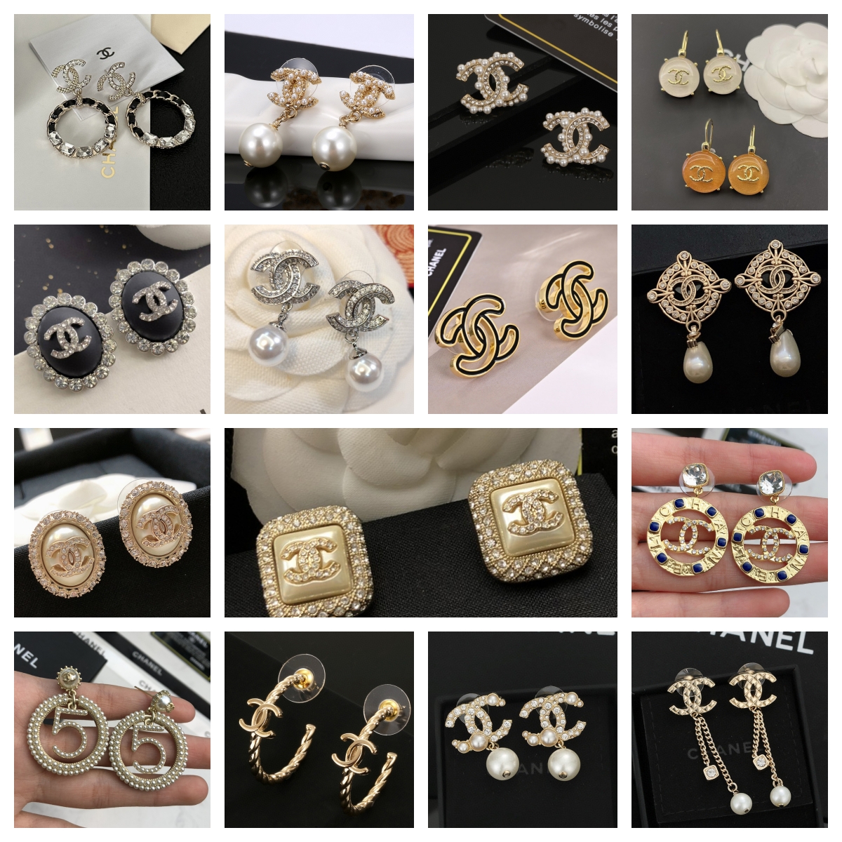 CC Earrings Good Quality